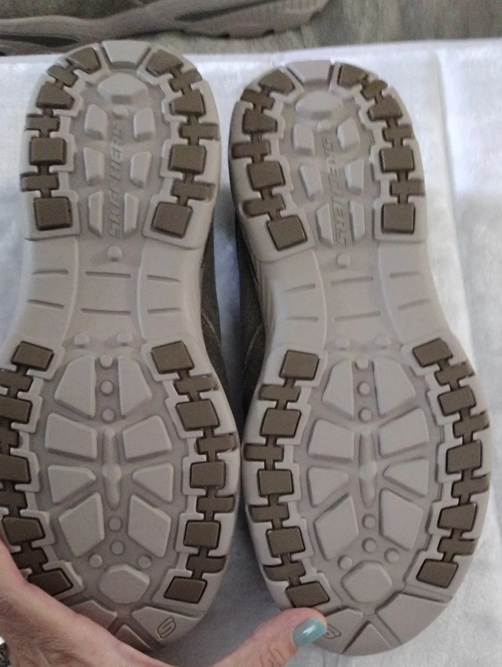 Skechers Men's Casual Slip-On Loafers in Taupe Brown